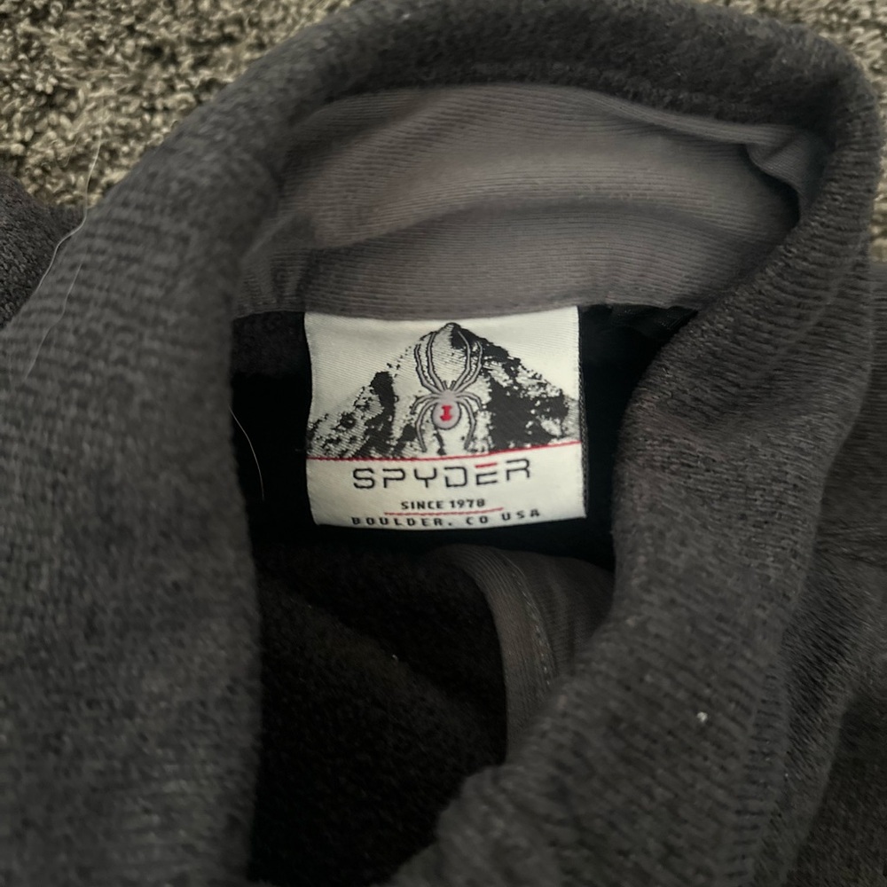 Spyder Black Performance Jacket Full-Zip Fleece - image 3